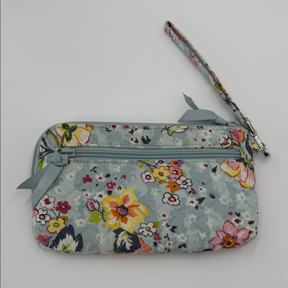 Vera Bradley Floral Zip Wristlet Clutch